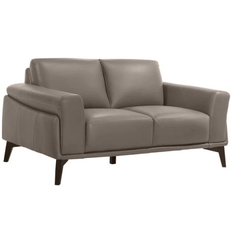 Lucca Top Grain Leather Loveseat